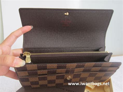 louis vuitton damier sarah wallet|louis vuitton empreinte wallet.